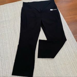 Stork & Babe black maternity pants
